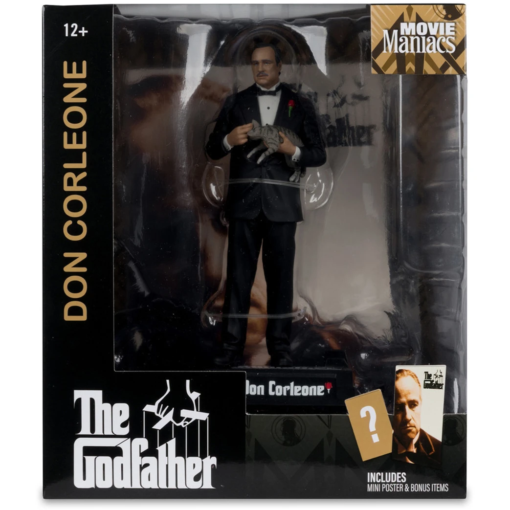 Фигурка McFarlane Toys Movie Maniacs The Godfather Don Corleone - 14147 - фото 2