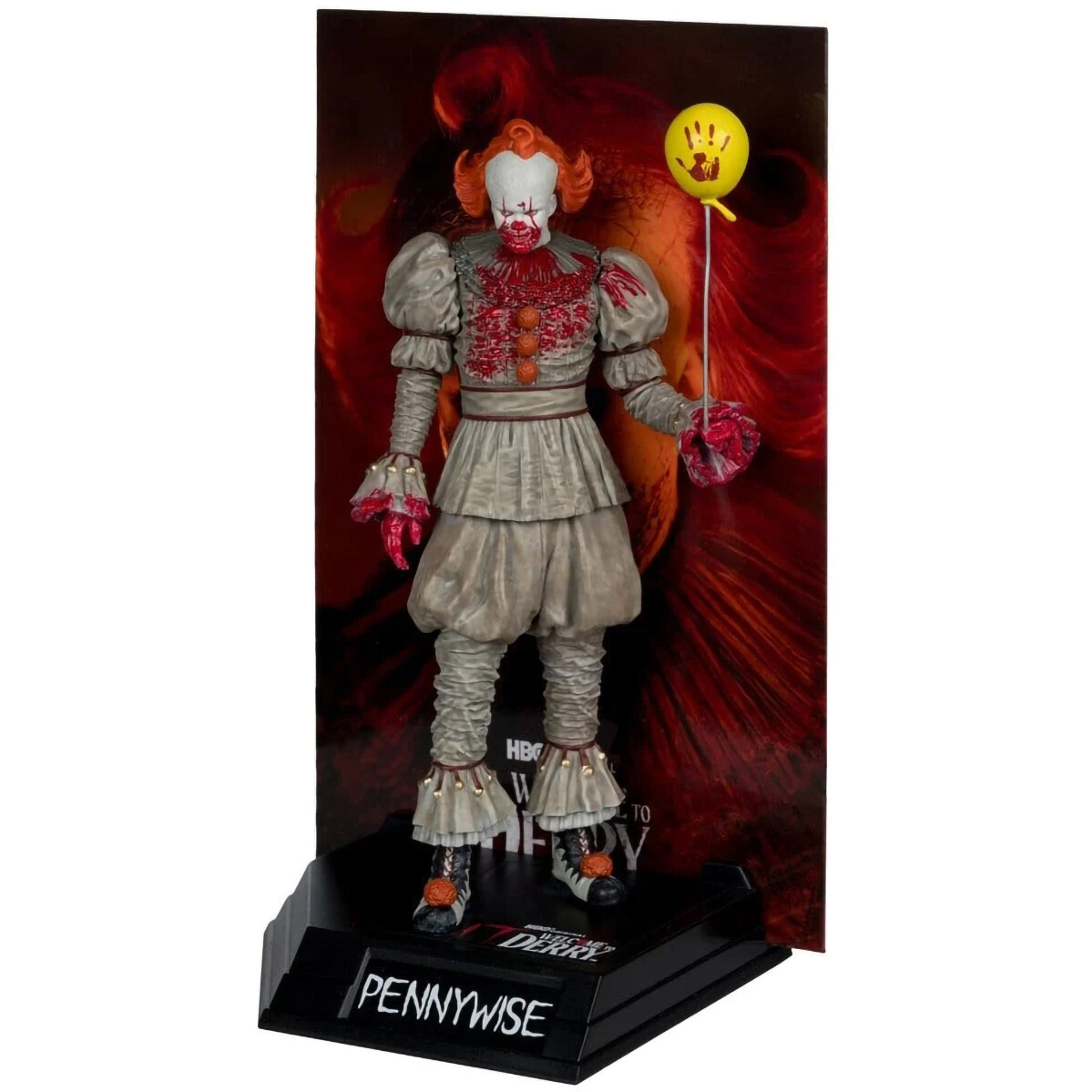 Фигурка McFarlane Toys Movie Maniacs IT Welcome to Derry Bloody Pennywise - 14142