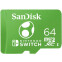 Карта памяти 64GB MicroSD SanDisk Nintendo Switch (SDSQXAO-064G-GN3ZN)