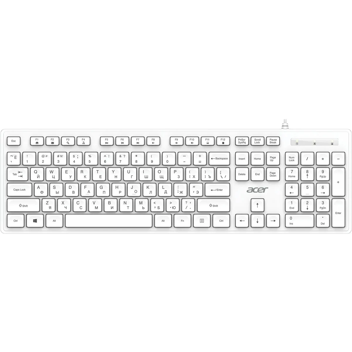 Клавиатура Acer OKW503 White - ZL.KBD11.00Q