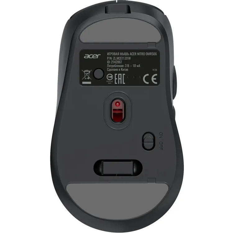 Мышь Acer Nitro OMR506 Black - ZL.MCE11.01W - фото 4