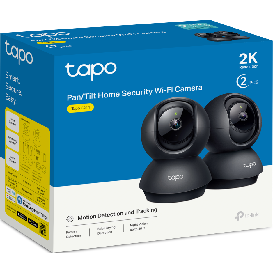 Умная камера TP-Link Tapo C211 - фото 8