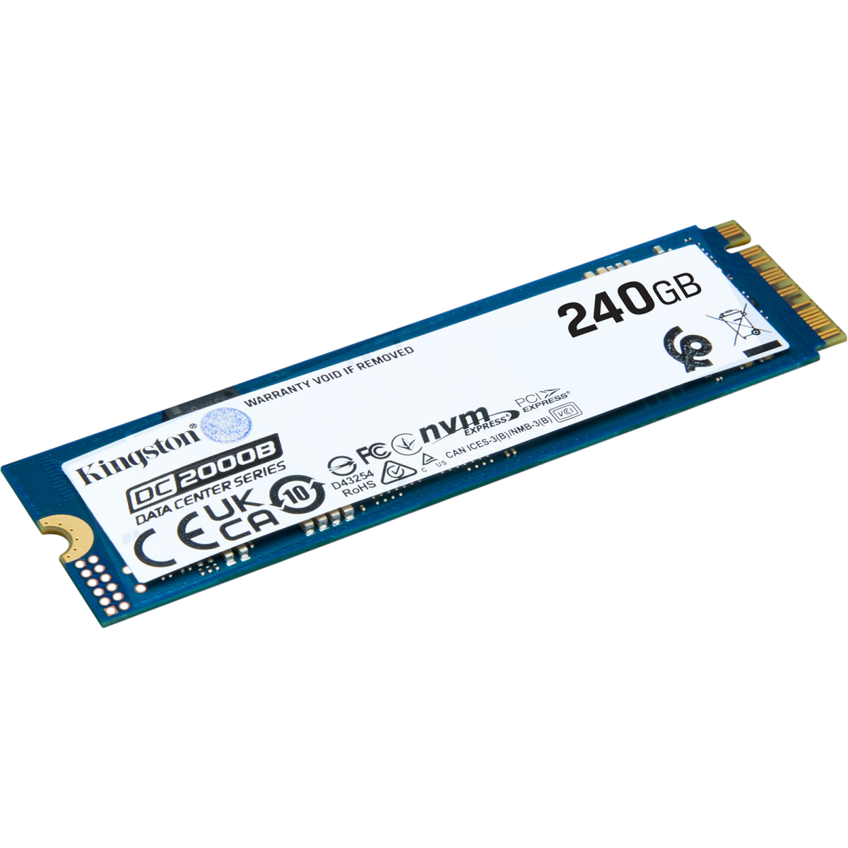 Накопитель SSD 240GB Kingston DC2000B (SEDC2000BYM8/240G) - фото 2
