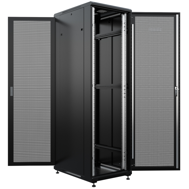 Шкаф NTSS NTSS-R42U6080PD/PD-BL - фото 3