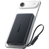 Внешний аккумулятор Baseus PicoGo AM52 with Built-in Cable Black (E0029000)