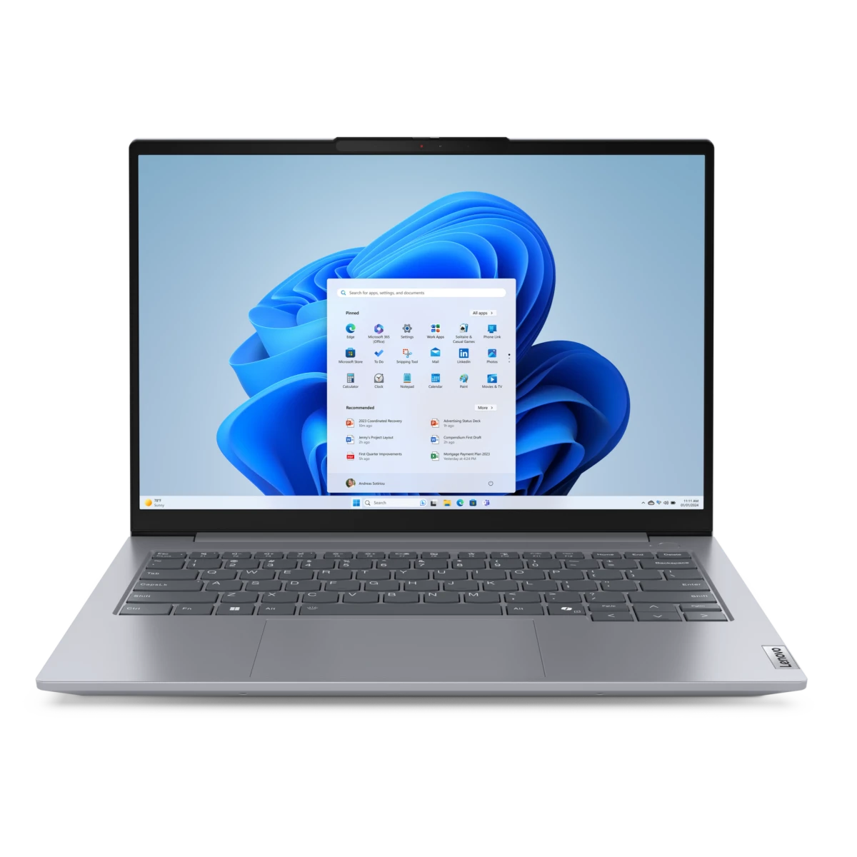 Ноутбук Lenovo ThinkBook 14 G8 IAL Arctic Grey (21SJ0010GP)