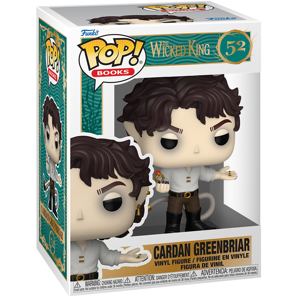 Фигурка Funko POP! Books The Wicked King Cardan Greenbriar - 93369 - фото 2