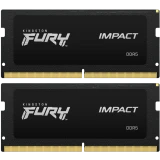 Оперативная память 32GB DDR5 6000MHz Kingston Fury Impact SO-DIMM (KF560S38IBK2-32) (2x16GB KIT) OEM