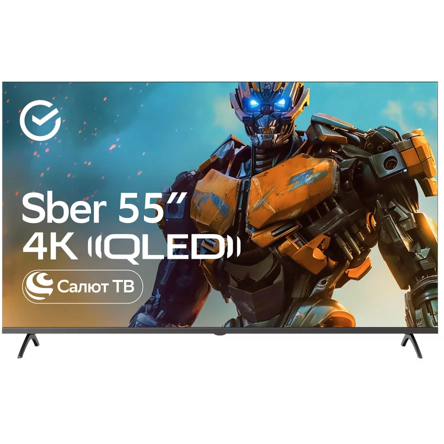 ЖК телевизор SBER 55" SDX-55UQ6000DGA