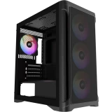 Корпус SAMA S31 Black (S31-BKMMA4X1-GL)