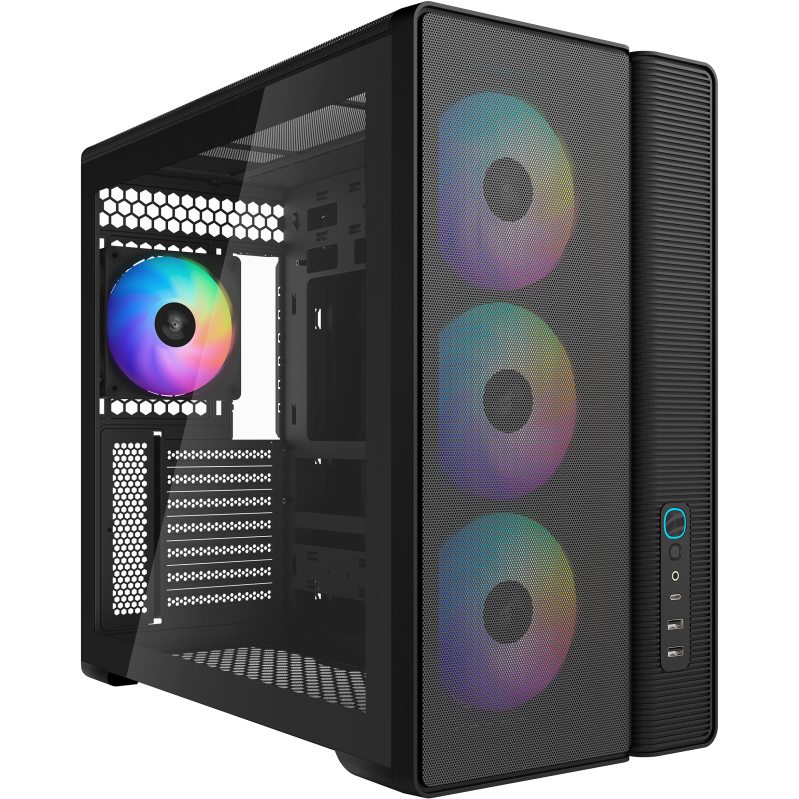 Корпус SAMA S50 Black - S50-BKAGA4X1-GL