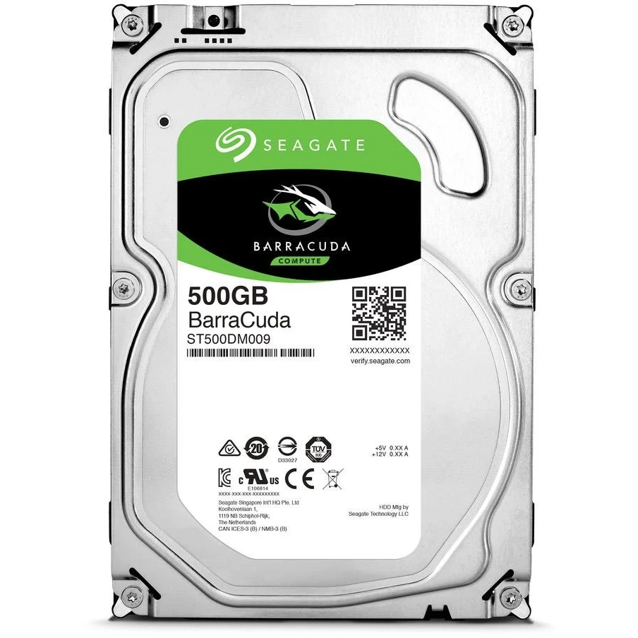..... Жёсткий диск 500GB SATA-III Seagate Barracuda (ST500DM009) (FXYE), Б/У