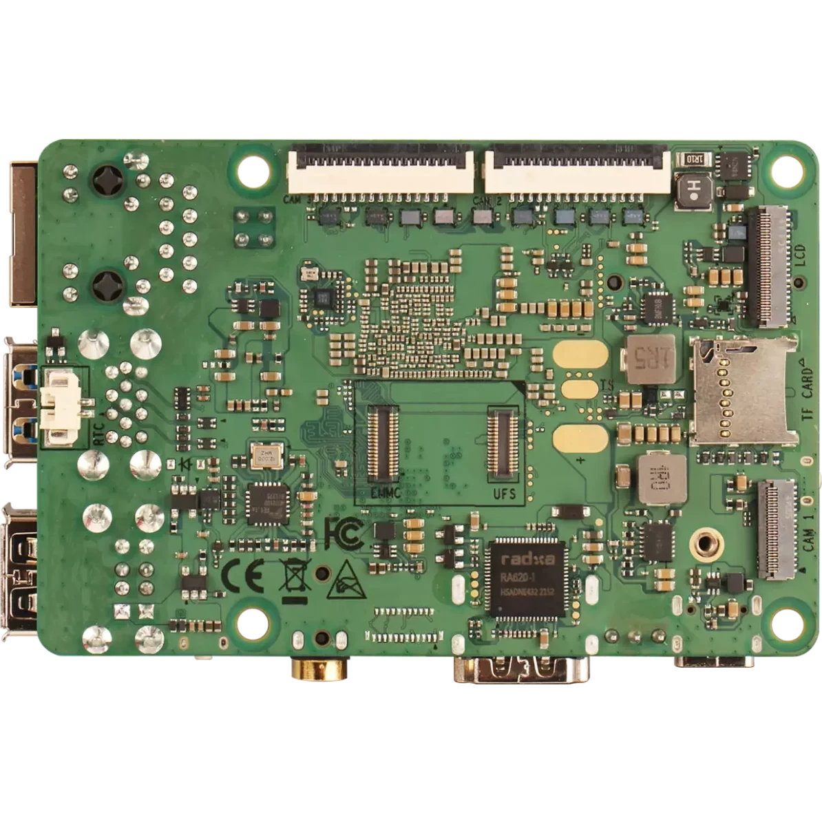 Одноплатный компьютер Radxa Dragon Q6A 8GB - фото 4