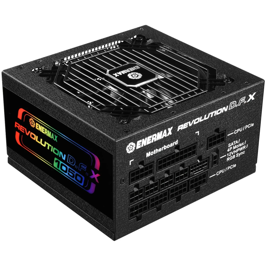 ..... Блок питания 1050W Enermax Revolution D.F. Х (ERT1050EWT) (1800), из реомнта - фото 2
