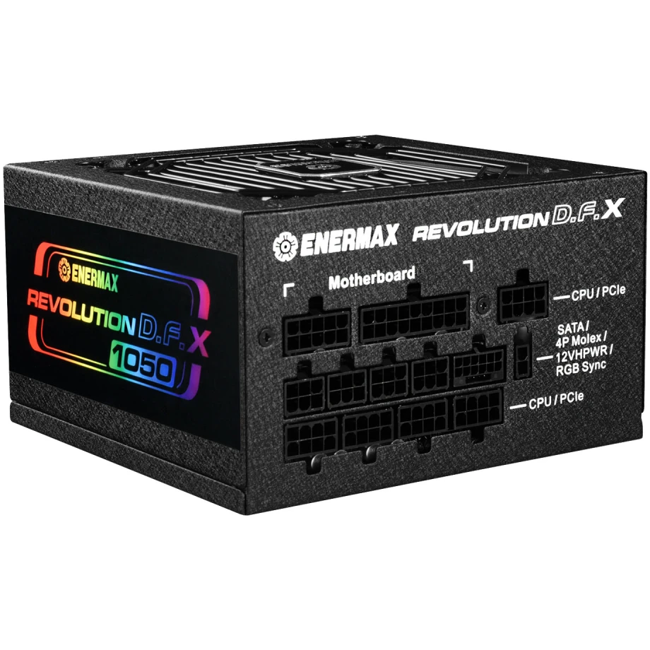 ..... Блок питания 1050W Enermax Revolution D.F. Х (ERT1050EWT) (1800), из реомнта - фото 4