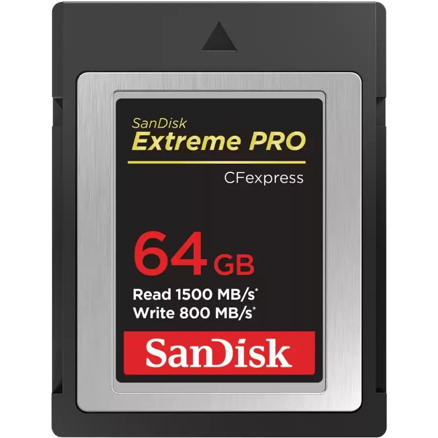 ..... Карта памяти 64GB CFexpress SanDisk Extreme Pro (SDCFE-064G-GN4NN) (0608) Новый, повреждена З/У