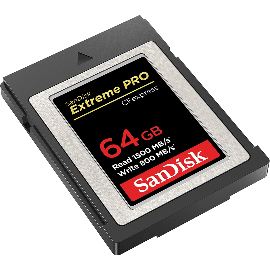 ..... Карта памяти 64GB CFexpress SanDisk Extreme Pro (SDCFE-064G-GN4NN) (0608) Новый, повреждена З/У - фото 2