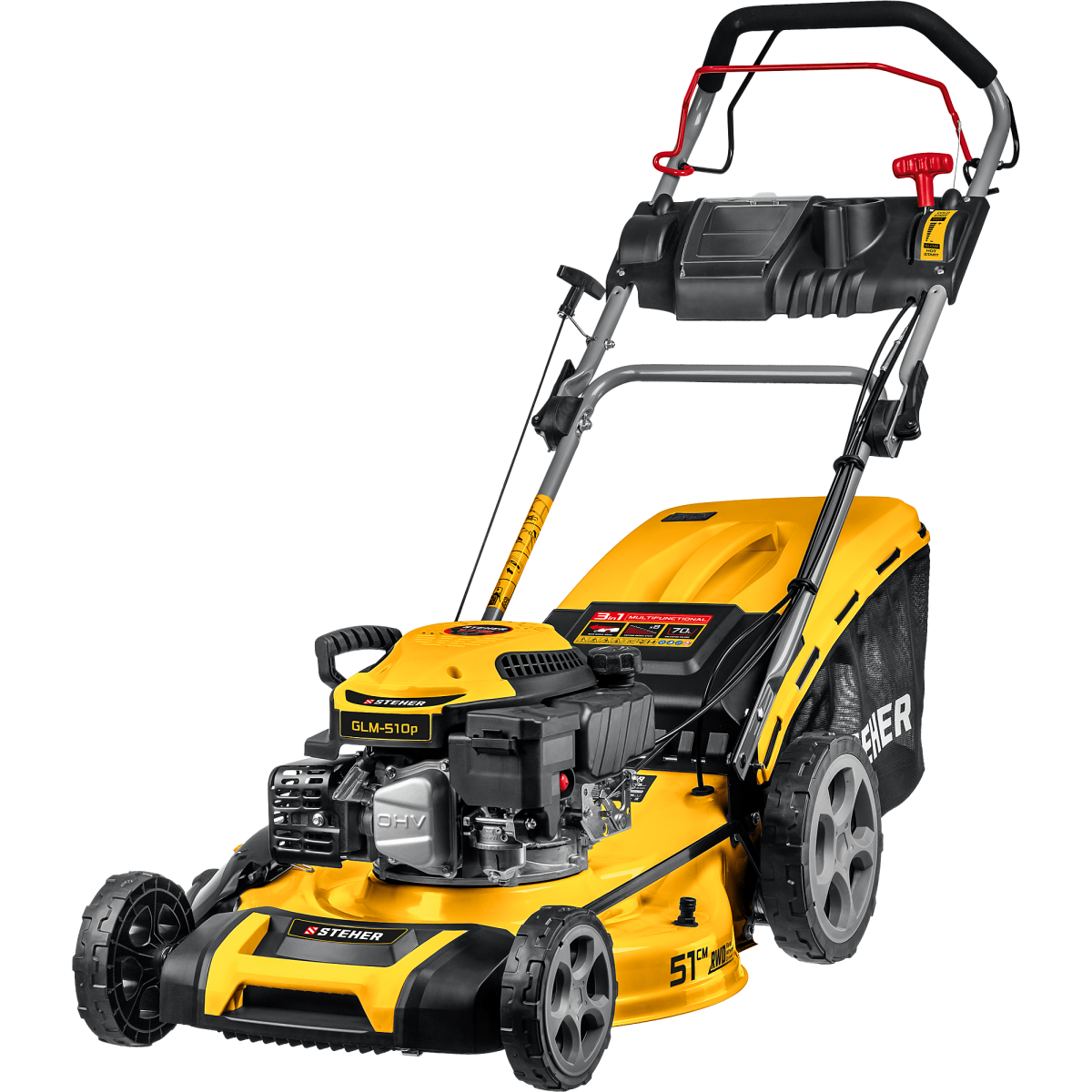 Газонокосилка STEHER GLM-510p
