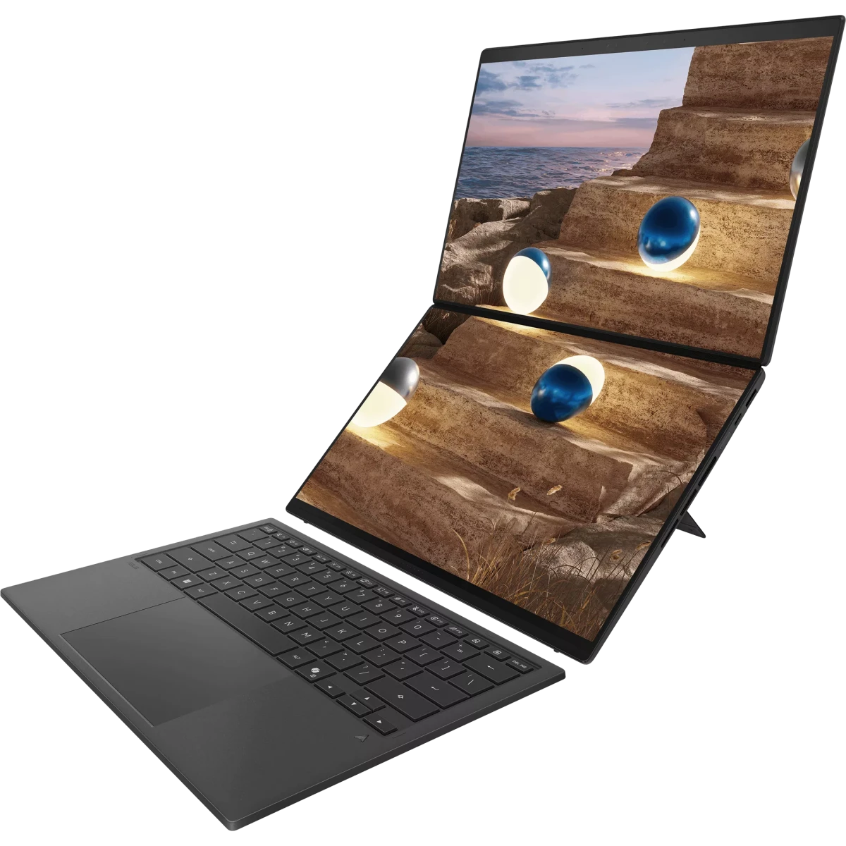 Ноутбук ASUS UX8407AA Zenbook DUO Moher Gray (SN198X) - UX8407AA-SN198X - фото 3