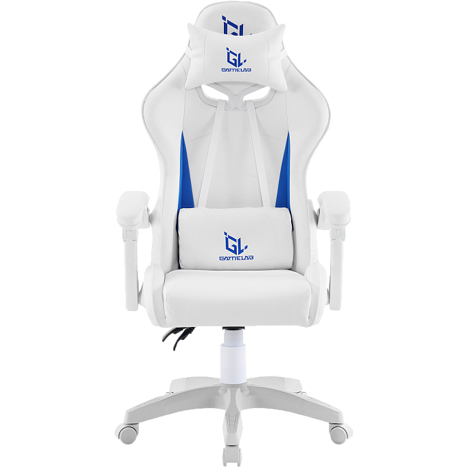 Игровое кресло GameLab TETRA White/Blue - GL-429 - фото 6