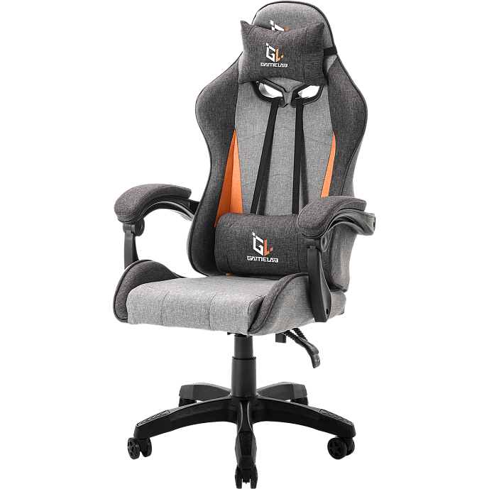 Игровое кресло GameLab TETRA Breeze Grey/Orange - GL-402 - фото 5
