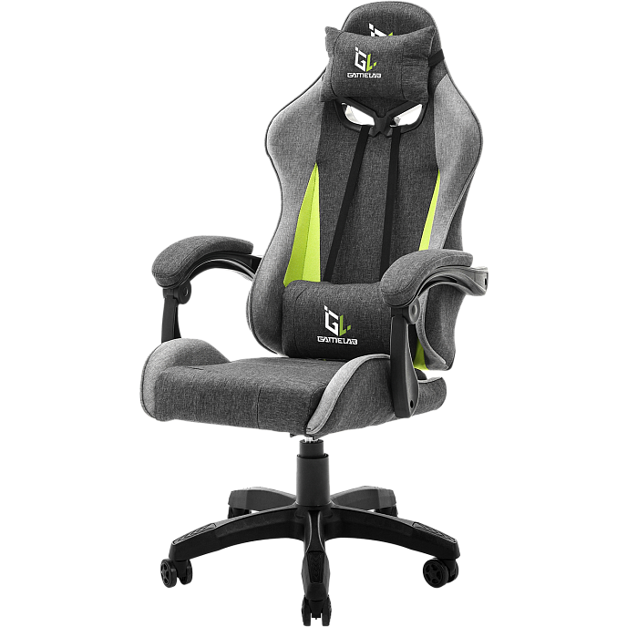 Игровое кресло GameLab TETRA Breeze Black/Green - GL-401 - фото 5