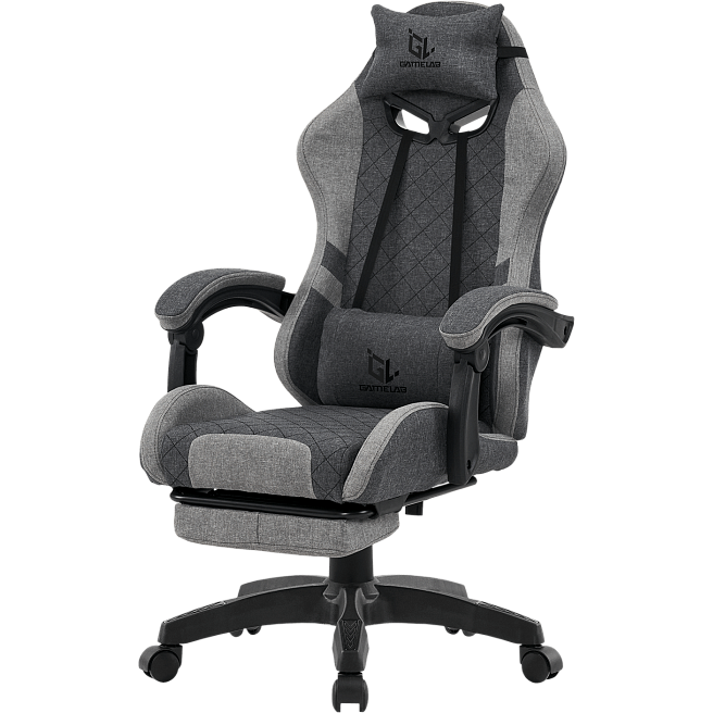 Игровое кресло GameLab TETRA COMFORT Breeze Grey - GL-436 - фото 5