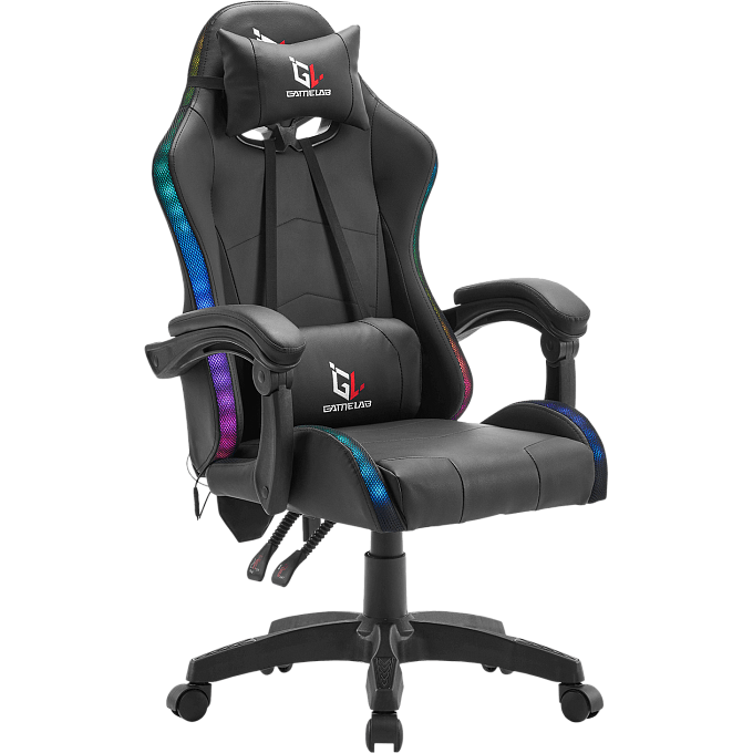 Игровое кресло GameLab TETRA RGB Black - GL-415