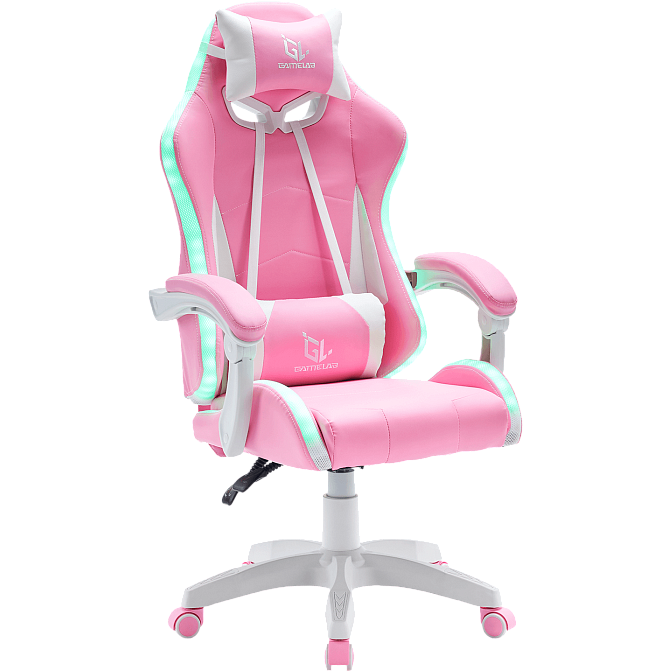Игровое кресло GameLab TETRA RGB Pink - GL-425