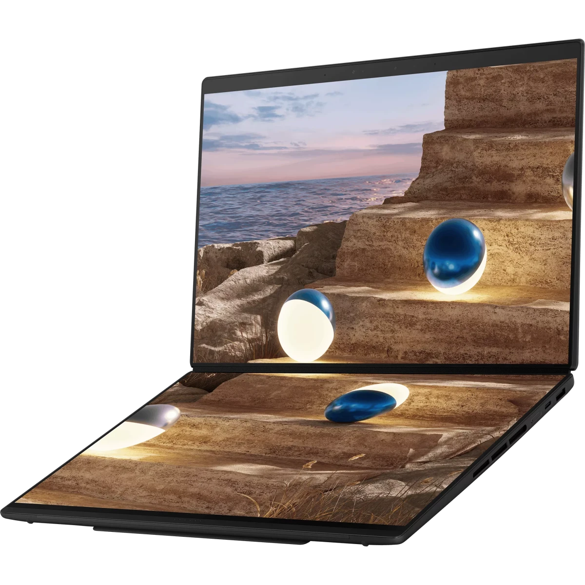 Ноутбук ASUS UX8407AA Zenbook DUO Moher Gray (SN538X) - UX8407AA-SN538X - фото 5