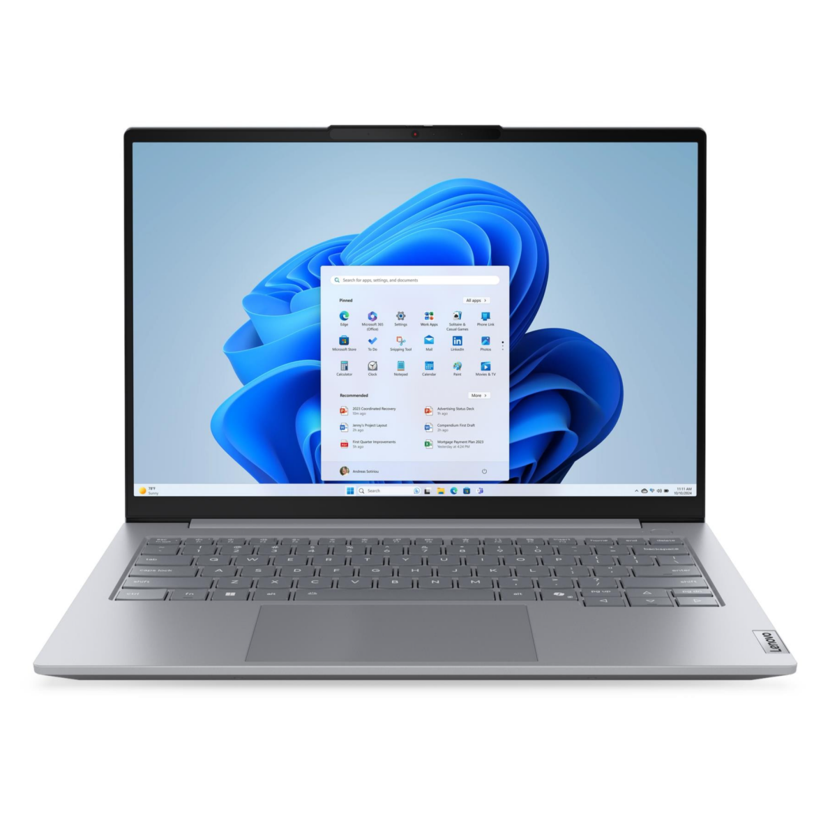 Ноутбук Lenovo ThinkBook 14 G8 IRL Arctic Grey (21SG002UGQ)
