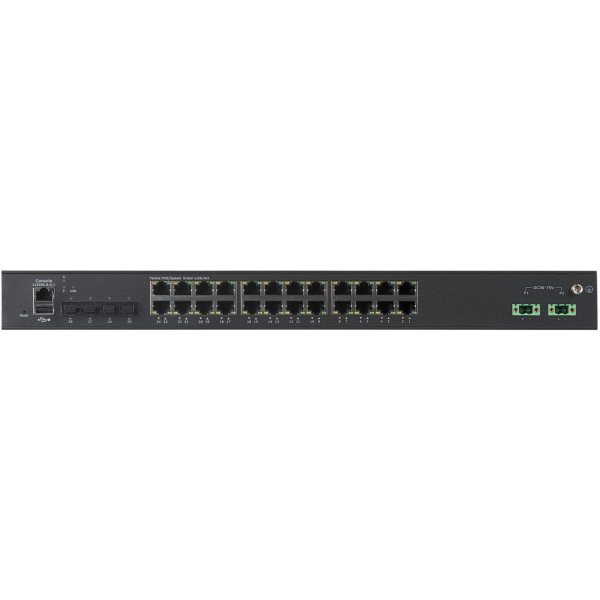 Коммутатор (свитч) NIKOMAX GL-SW-G208-24T4ST-I - фото 2