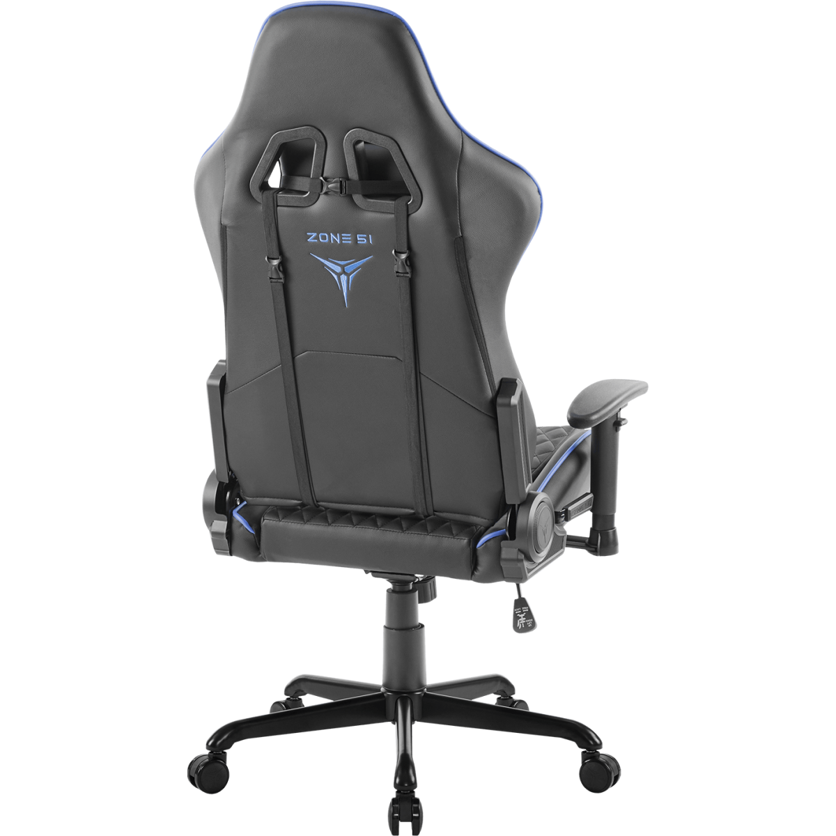 Игровое кресло ZONE 51 CLUBPOINT Black/Blue - Z51-CLU-BB - фото 4