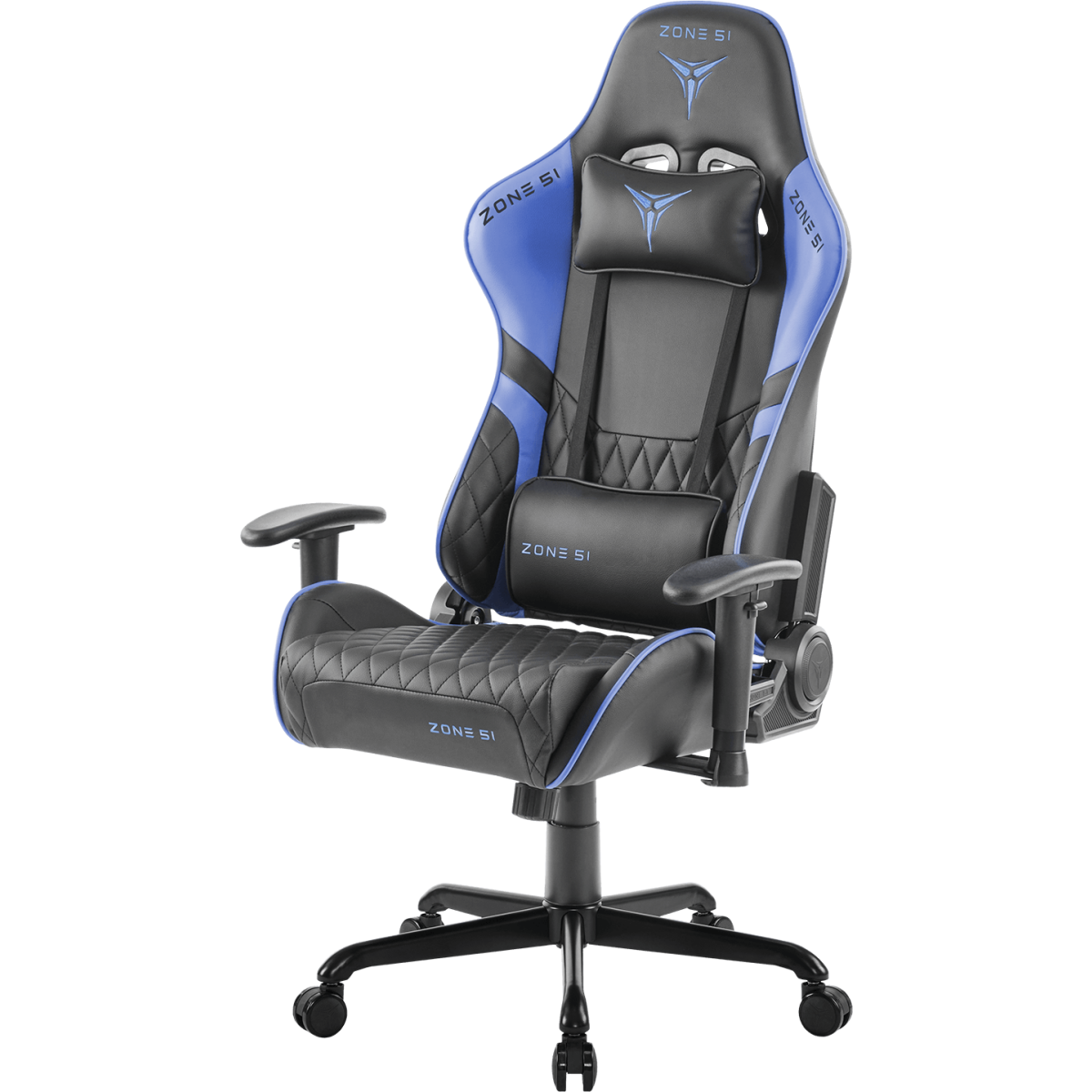Игровое кресло ZONE 51 CLUBPOINT Black/Blue - Z51-CLU-BB - фото 5