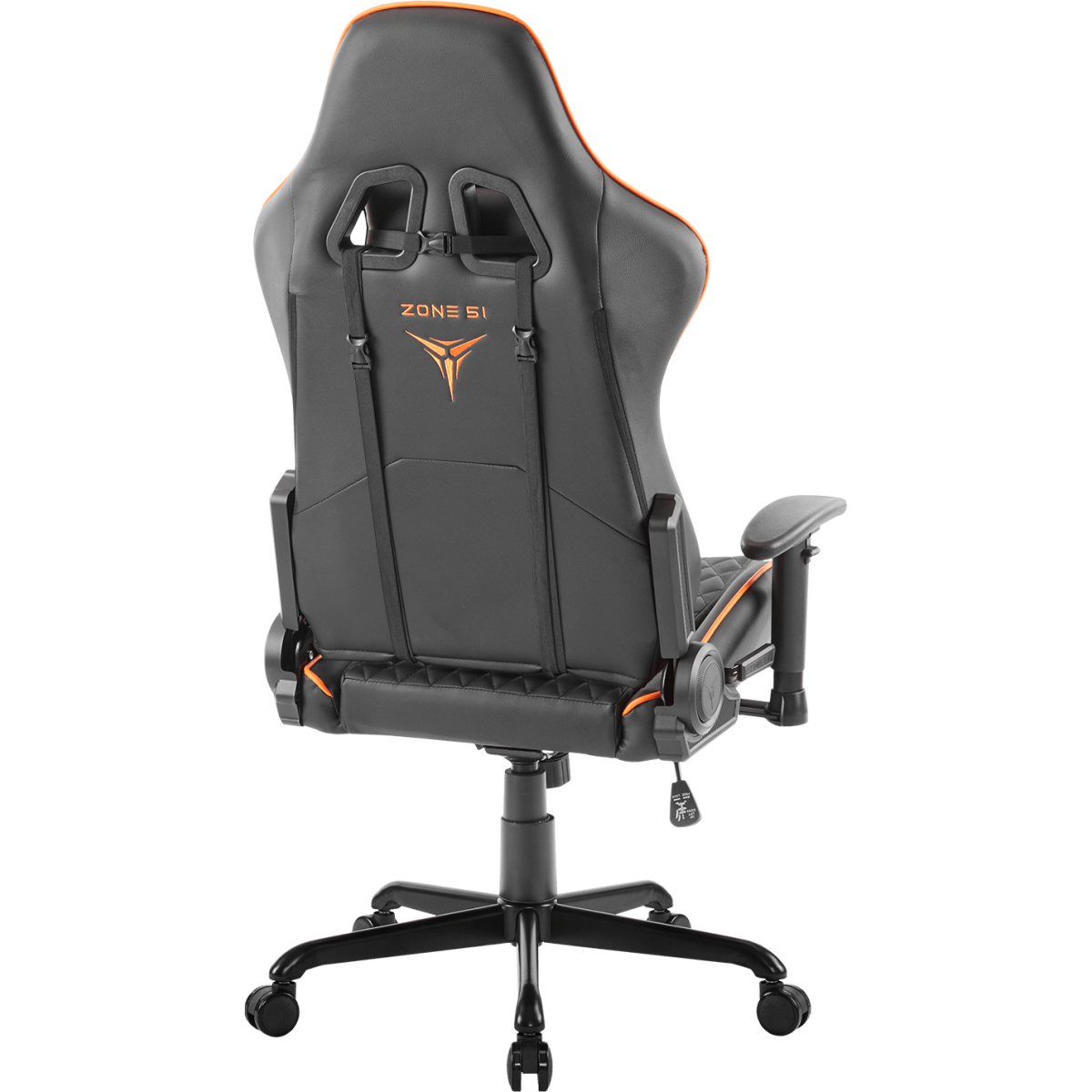 Игровое кресло ZONE 51 CLUBPOINT Black/Orange - Z51-CLU-BO - фото 4