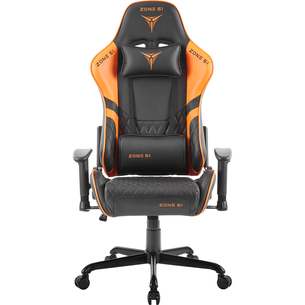 Игровое кресло ZONE 51 CLUBPOINT Black/Orange - Z51-CLU-BO - фото 6
