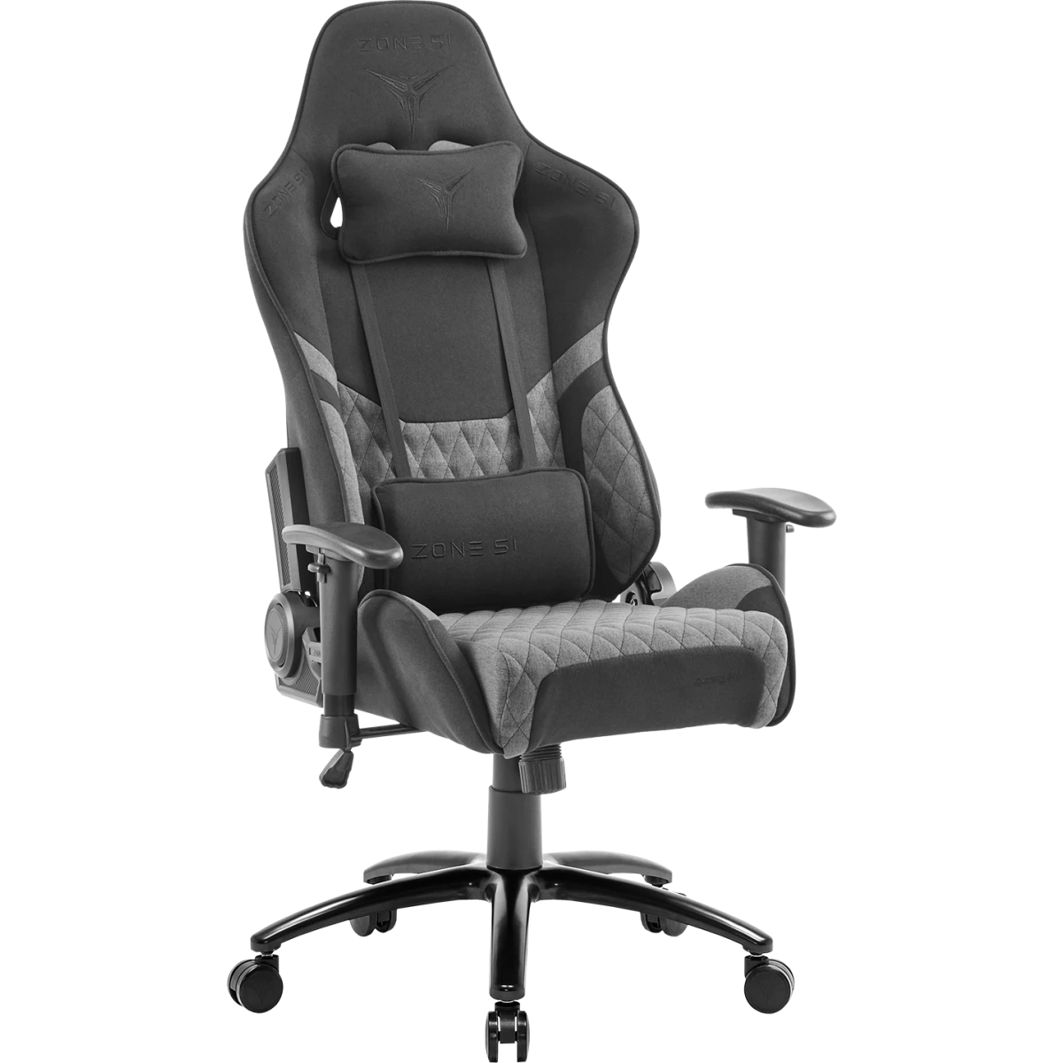 Игровое кресло ZONE 51 CLUBPOINT X-Weave Grey - Z51-CLF-GY