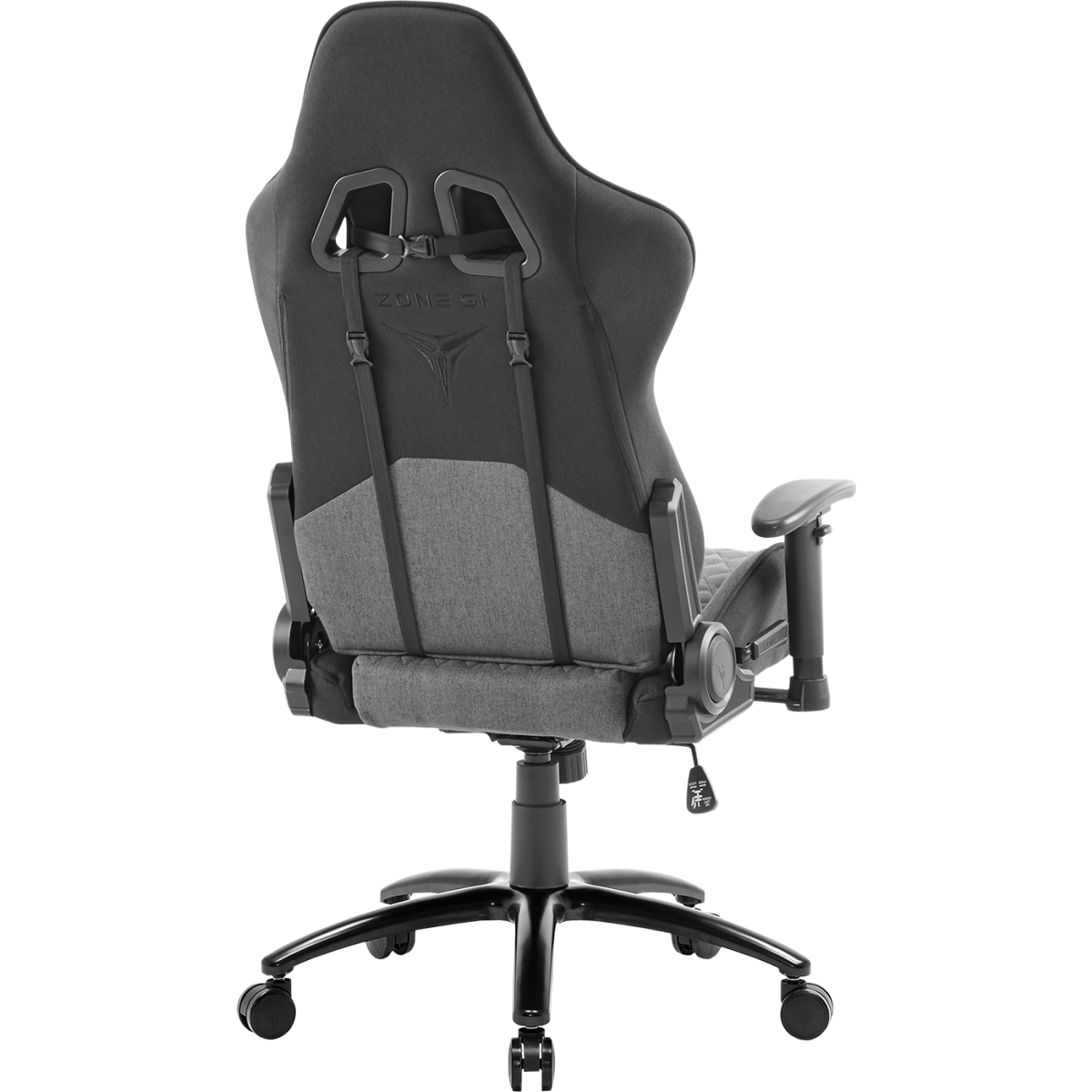 Игровое кресло ZONE 51 CLUBPOINT X-Weave Grey - Z51-CLF-GY - фото 4