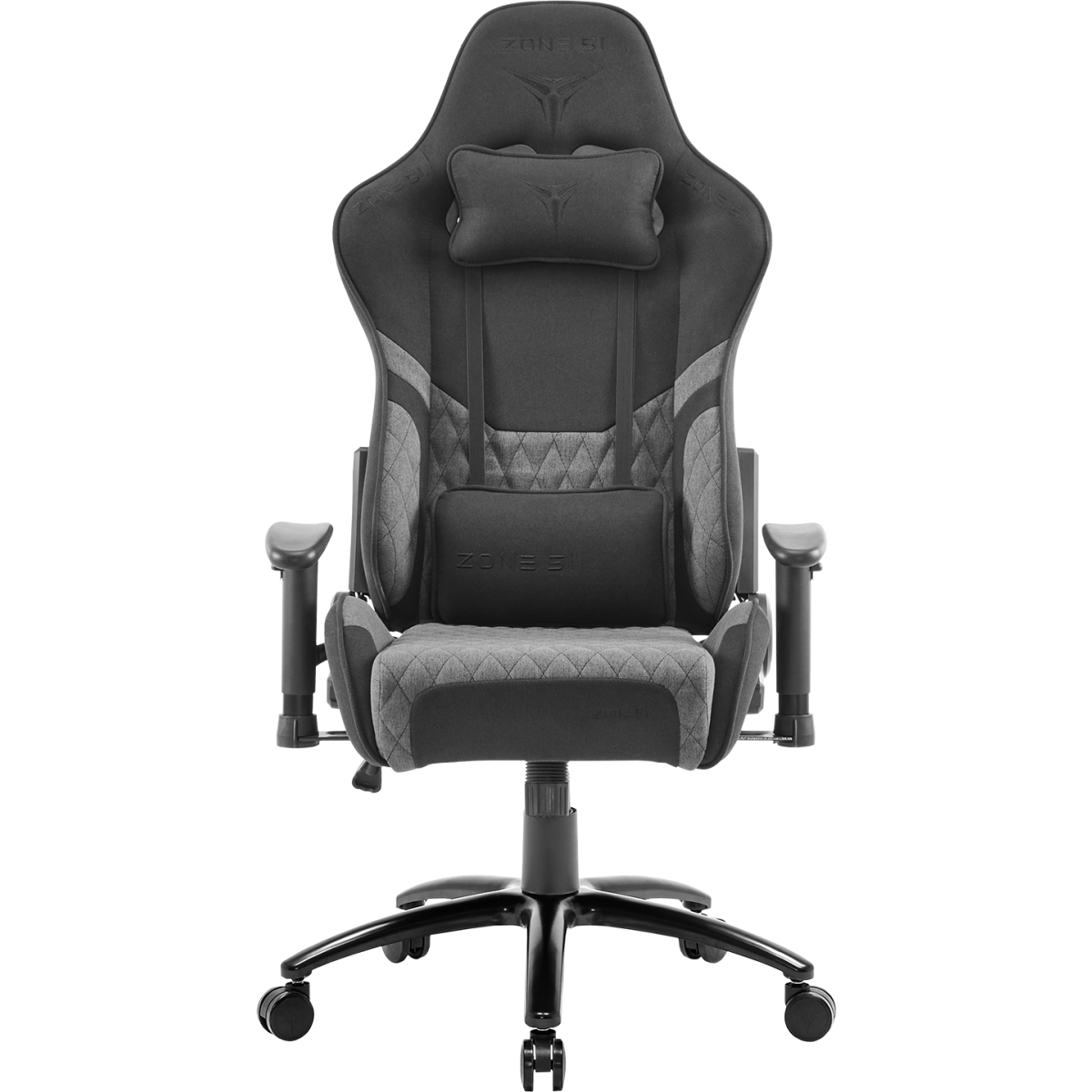 Игровое кресло ZONE 51 CLUBPOINT X-Weave Grey - Z51-CLF-GY - фото 6