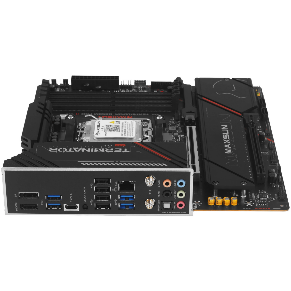 Материнская плата Maxsun Terminator B850M PRO II WIFI7 - MS-Terminator B850M PRO II WIFI7 - фото 4