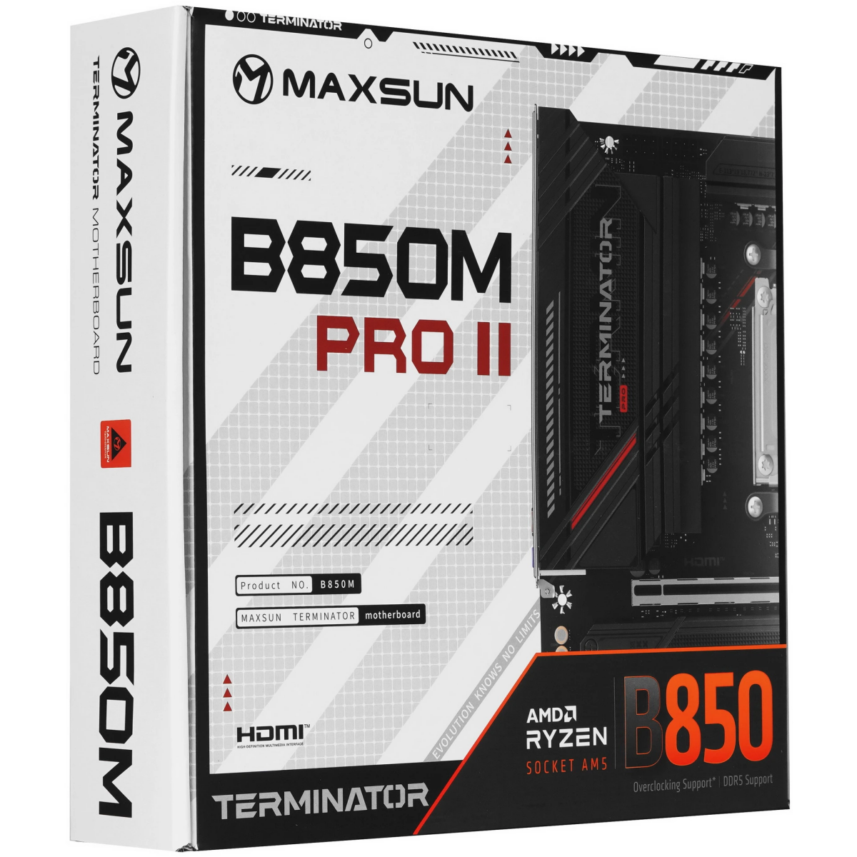 Материнская плата Maxsun Terminator B850M PRO II WIFI7 - MS-Terminator B850M PRO II WIFI7 - фото 7