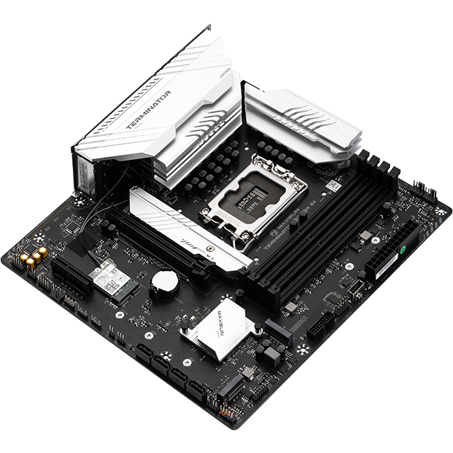 Материнская плата Maxsun Terminator B760M D4 WIFI V2 - MS-Terminator B760M D4 WIFI V2 - фото 4