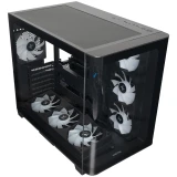 ..... Корпус XASTRA QR500 7ARGB-FC-C6-UC Black из ремонта, царапины на переднем стекле (QR500-2FA36A-1FC12A-C6-UC)