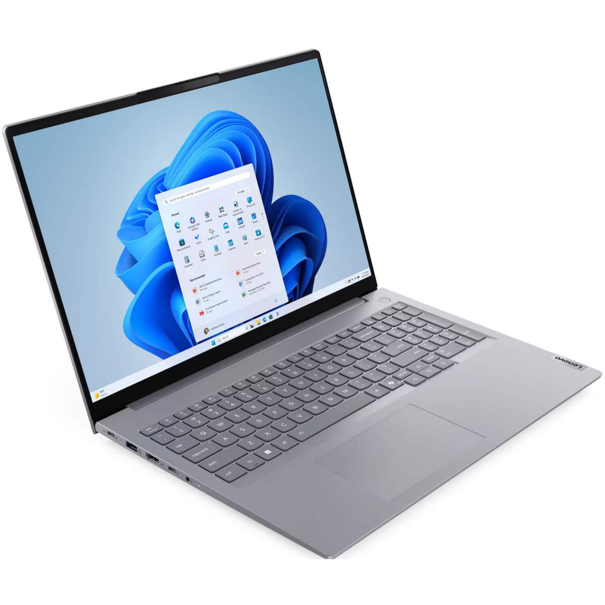 Ноутбук Lenovo ThinkBook 16 G9 IRL Arctic Grey (21US000CRI) - фото 2