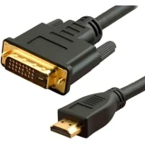 Кабель HDMI - DVI, 1м, 5bites APC-073-010