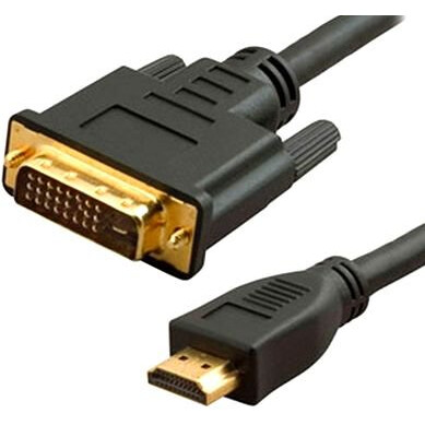 Кабель HDMI - DVI, 1м, 5bites APC-073-010