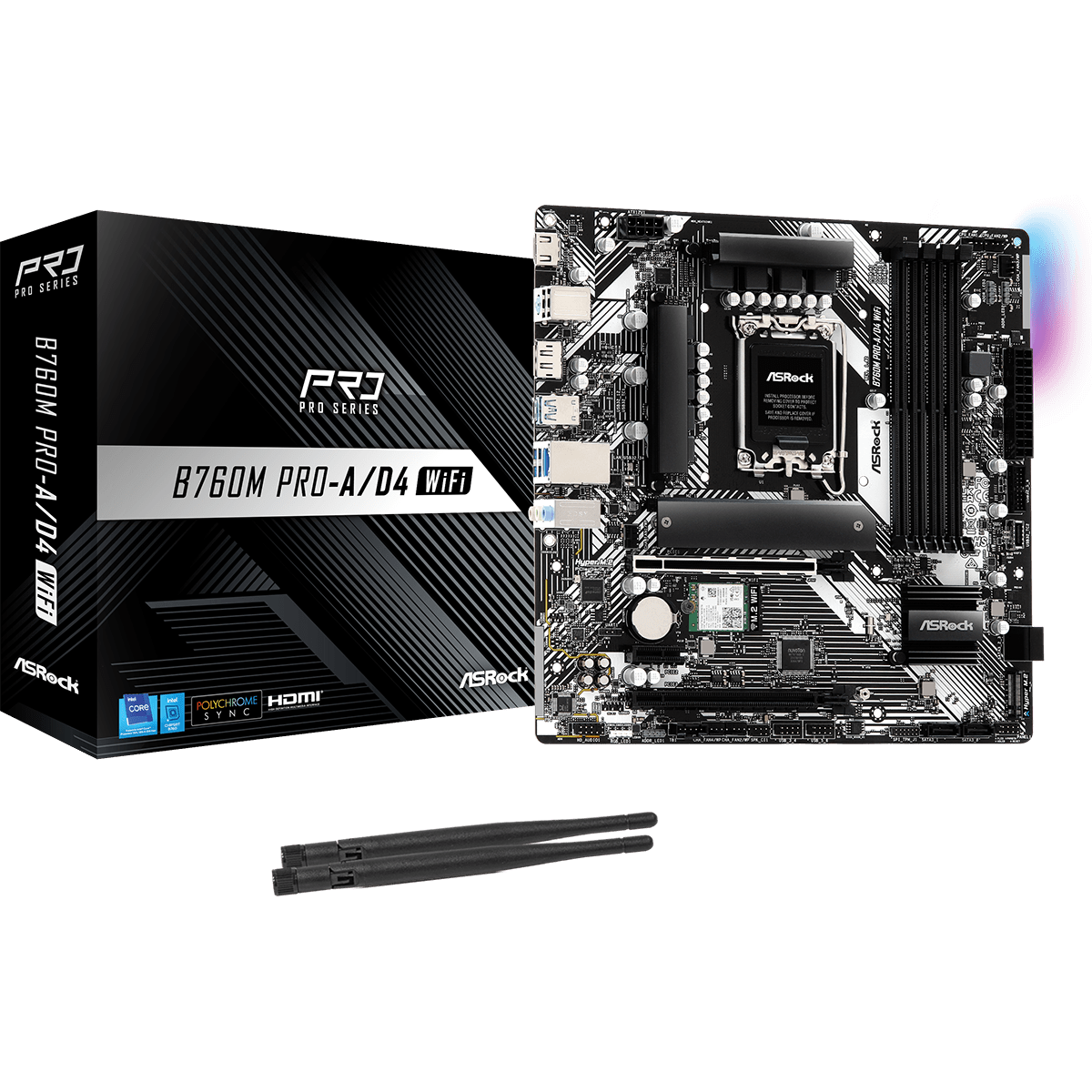 Материнская плата ASRock B760M Pro-A/D4 WiFi - фото 5