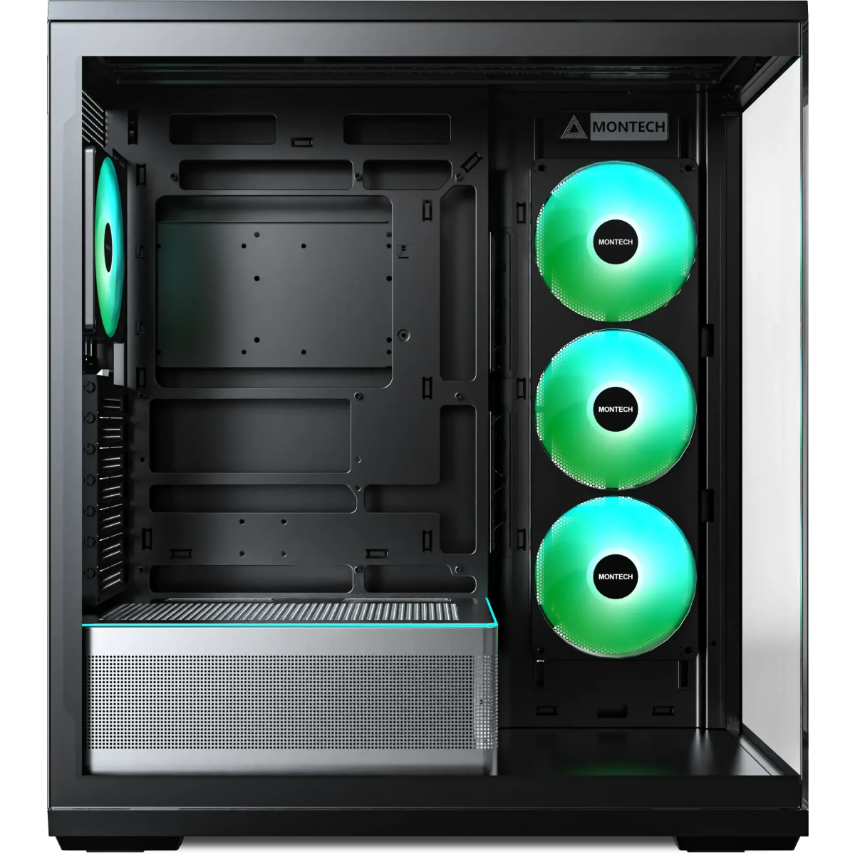 Корпус MONTECH TG3 Black - фото 3