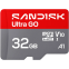 Карта памяти 32GB MicroSD SanDisk Ultra GO (SDSQUGN-032G-GN6MN)