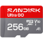 Карта памяти 256GB MicroSD SanDisk Ultra GO (SDSQUGN-256G-GN6MN)